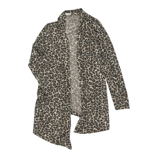 Cardigan By Zenana In Leopard Print, Size:S