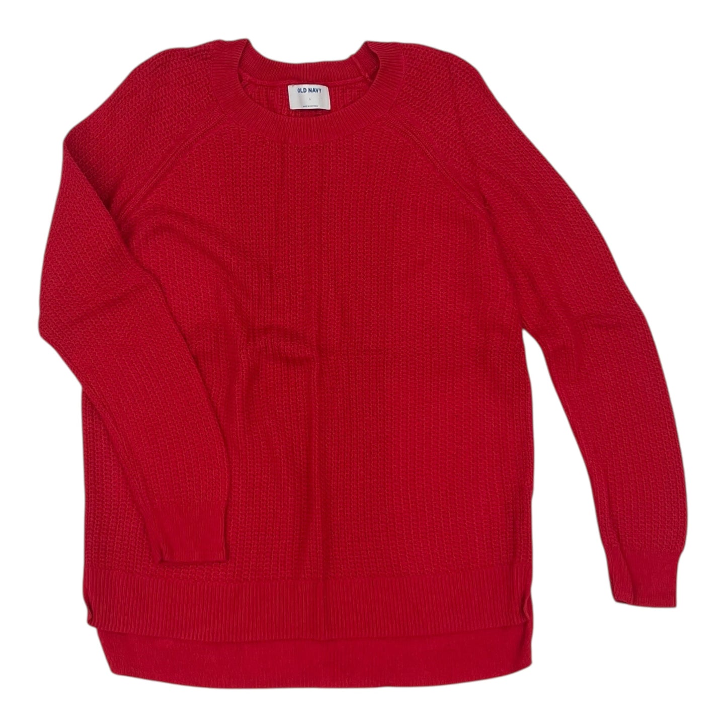 Sweater By Old Navy In Red, Size:L