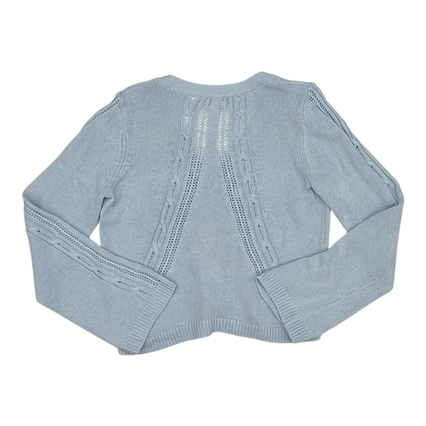 Sweater Cardigan By Cyrus In Blue, Size:M