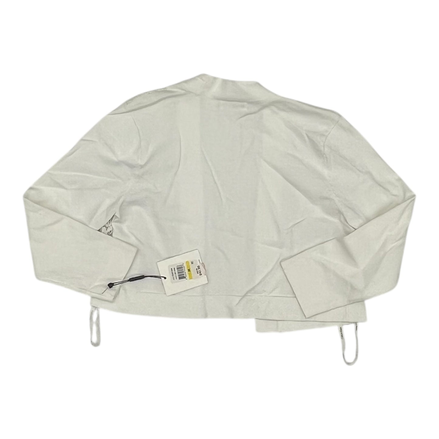 Cardigan By Calvin Klein In White, Size:M