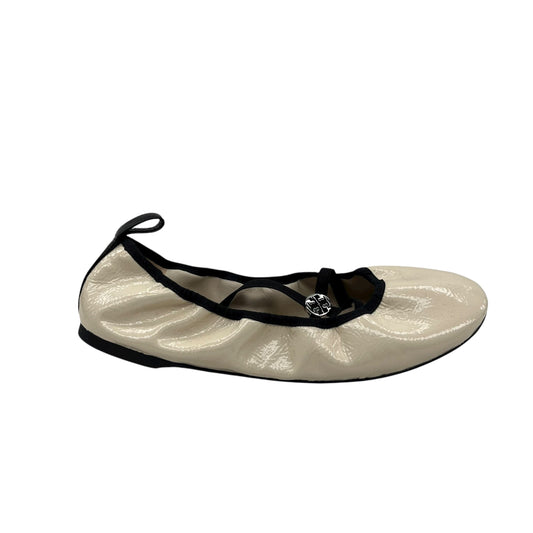Shoes Designer By Tory Burch In Cream, Size:9