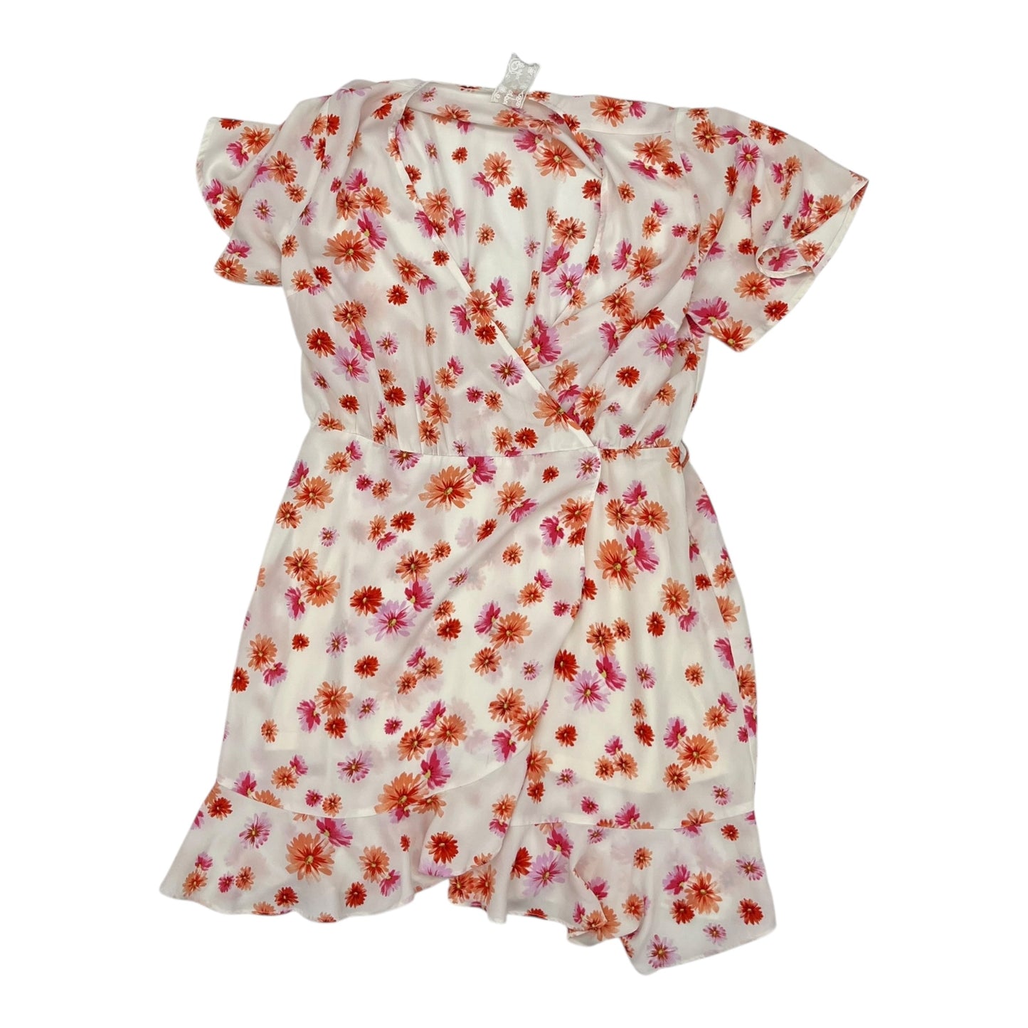 Dress Casual Short By Cme In Floral Print, Size:L