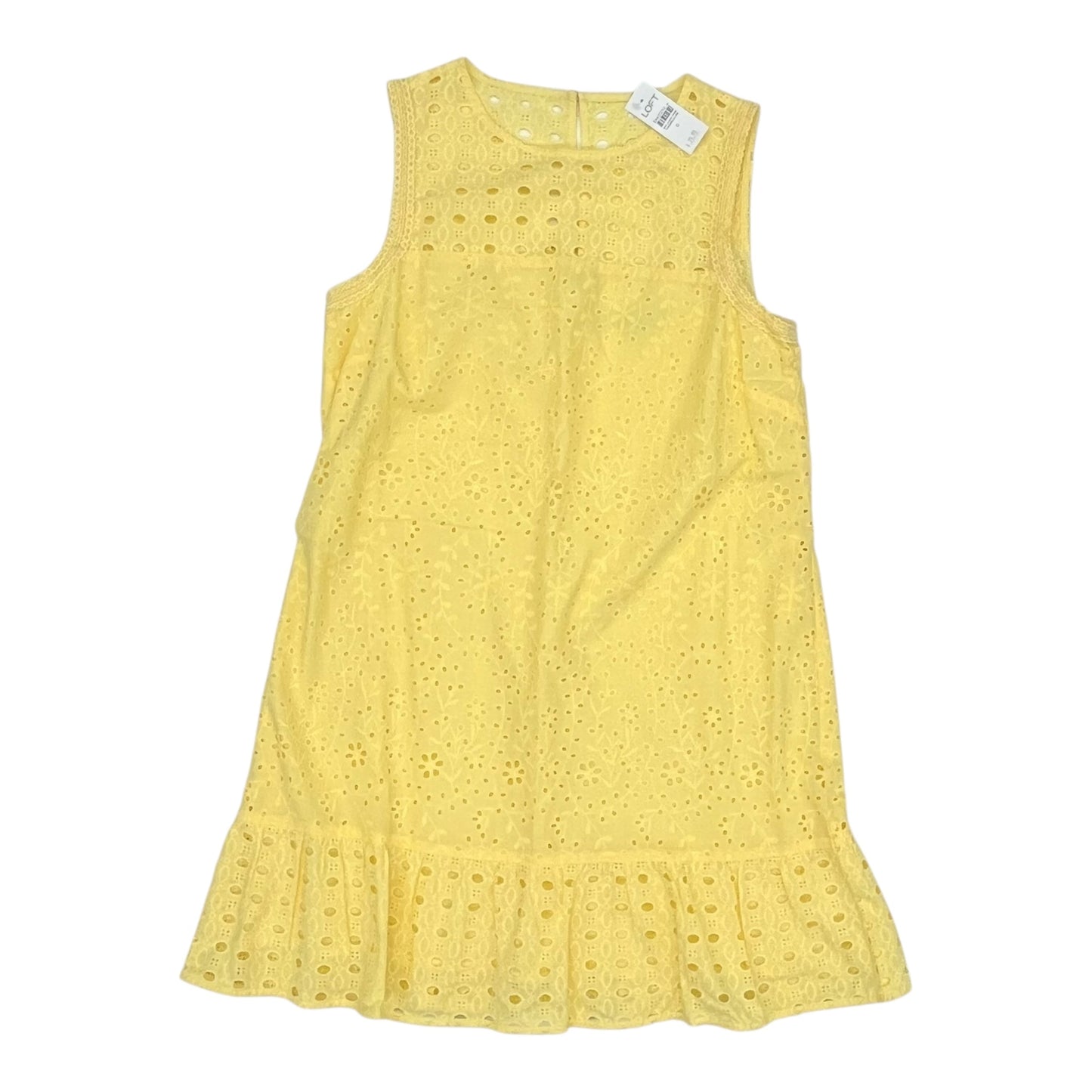 Dress Party Short By Loft In Yellow, Size:6