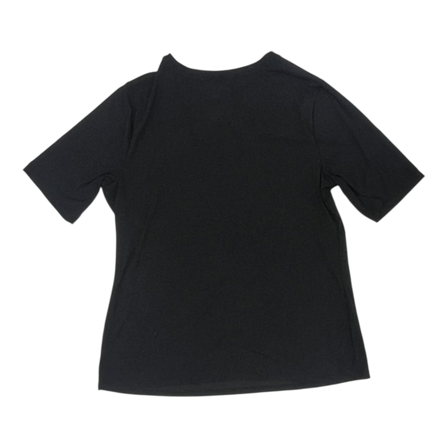 Top Ss Basic By Nine West Apparel In Black, Size:Xl
