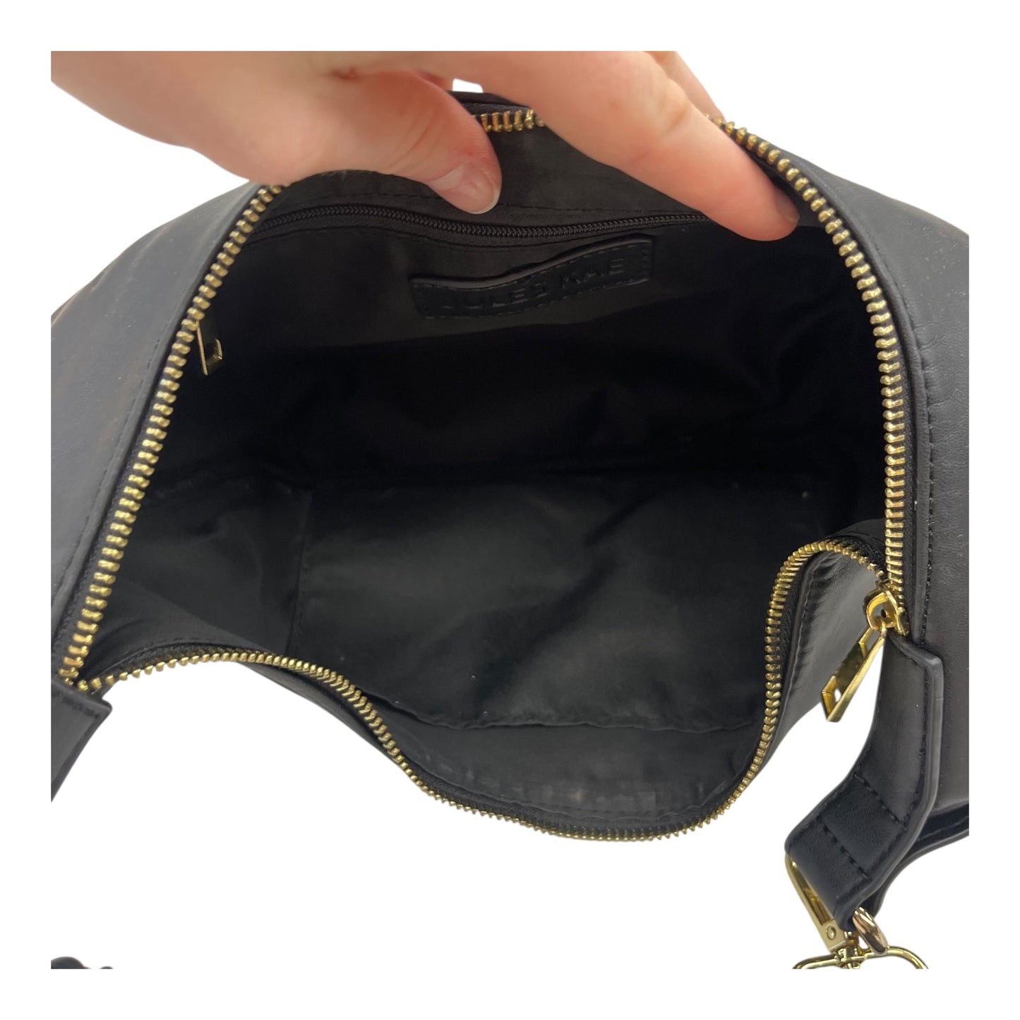 CROSSBODY by JULES KAE in BLACK, Size:LARGE