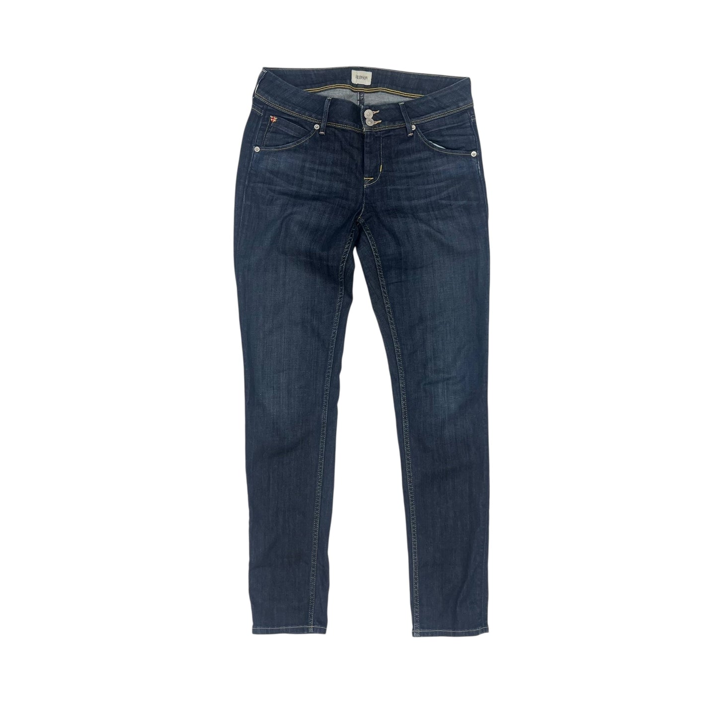 Jeans Skinny By Hudson In Blue Denim, Size:8