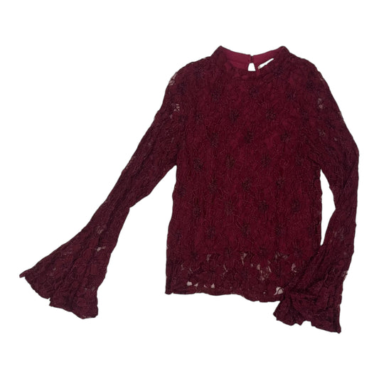 Blouse Ls By Altard State In Red, Size:S