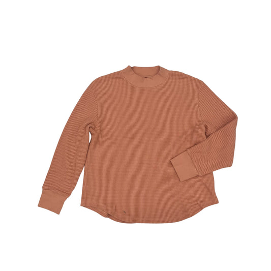 Top Ls By Madewell In Peach, Size:L