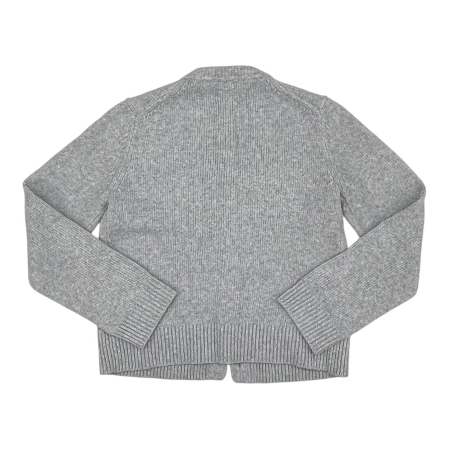 Sweater Cardigan By Abercrombie And Fitch In Grey, Size:M