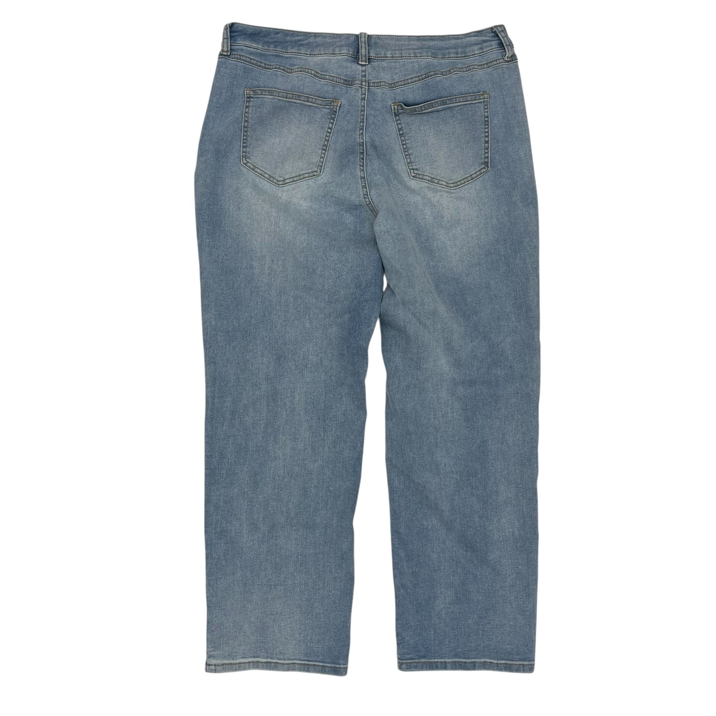 Jeans Skinny By Cato In Blue Denim, Size:16