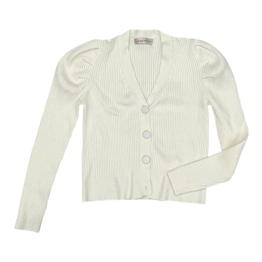 Sweater Cardigan By Catherine Malandrino In Cream, Size:L