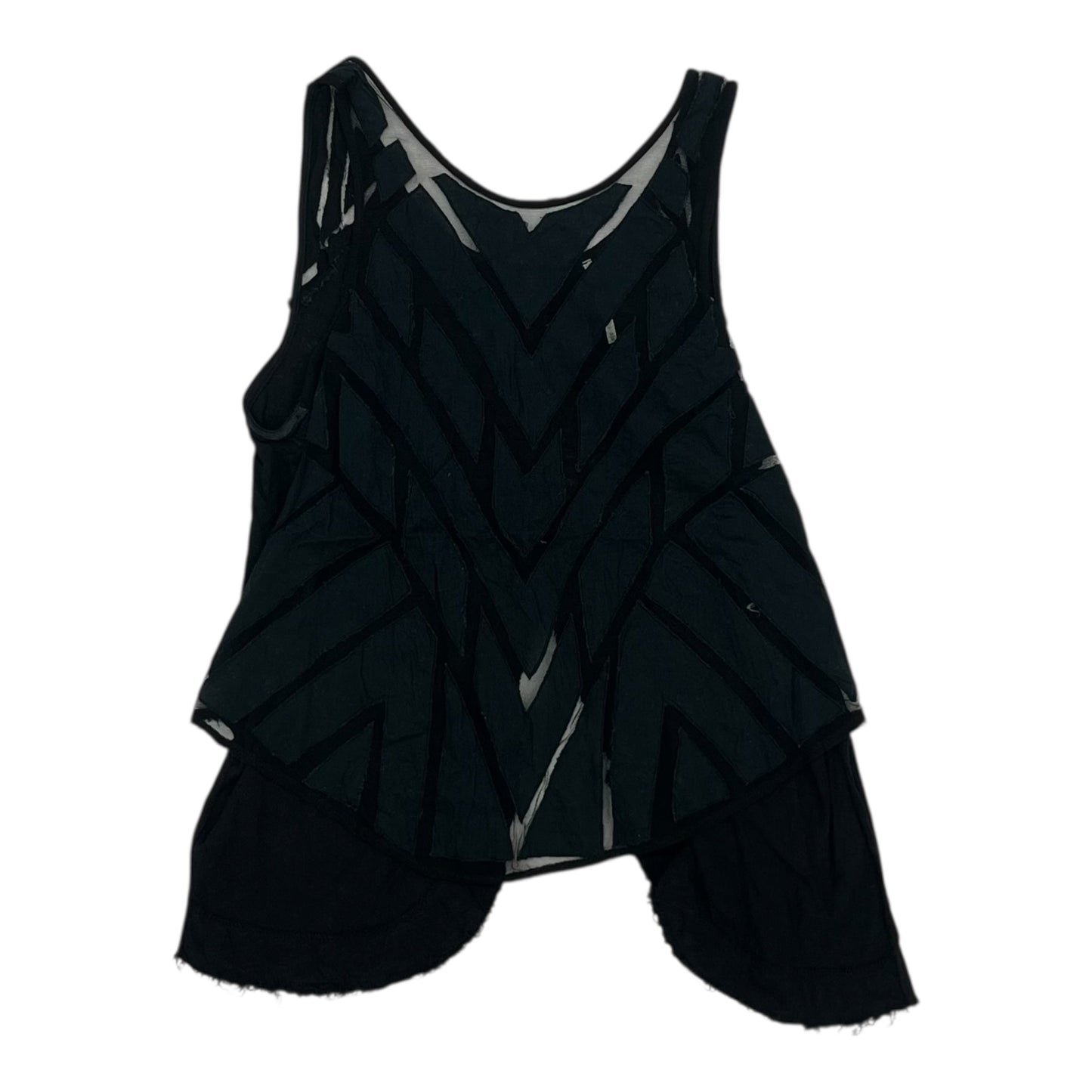 Tank Top By Free People In Black, Size:M