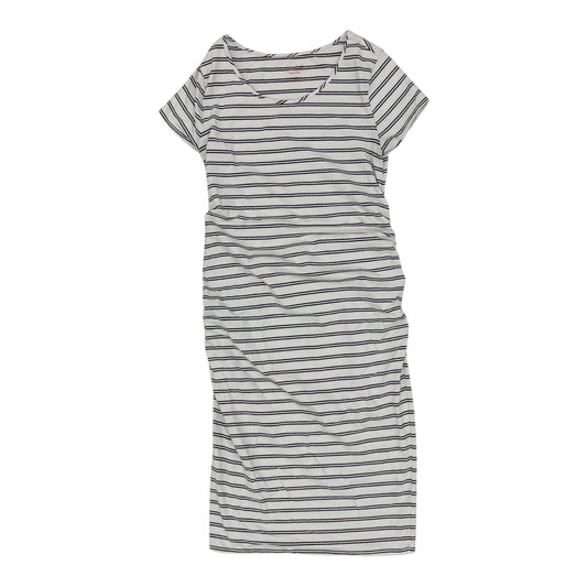 Mat Dress By Isabel Maternity In Black & White, Size:L