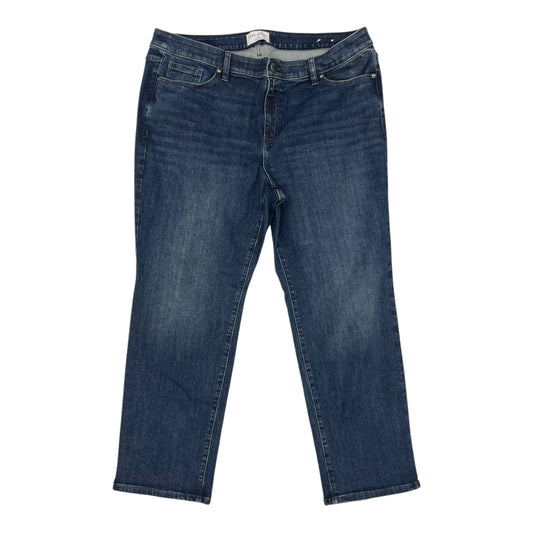 Jeans Straight By Lane Bryant In Blue Denim, Size:22