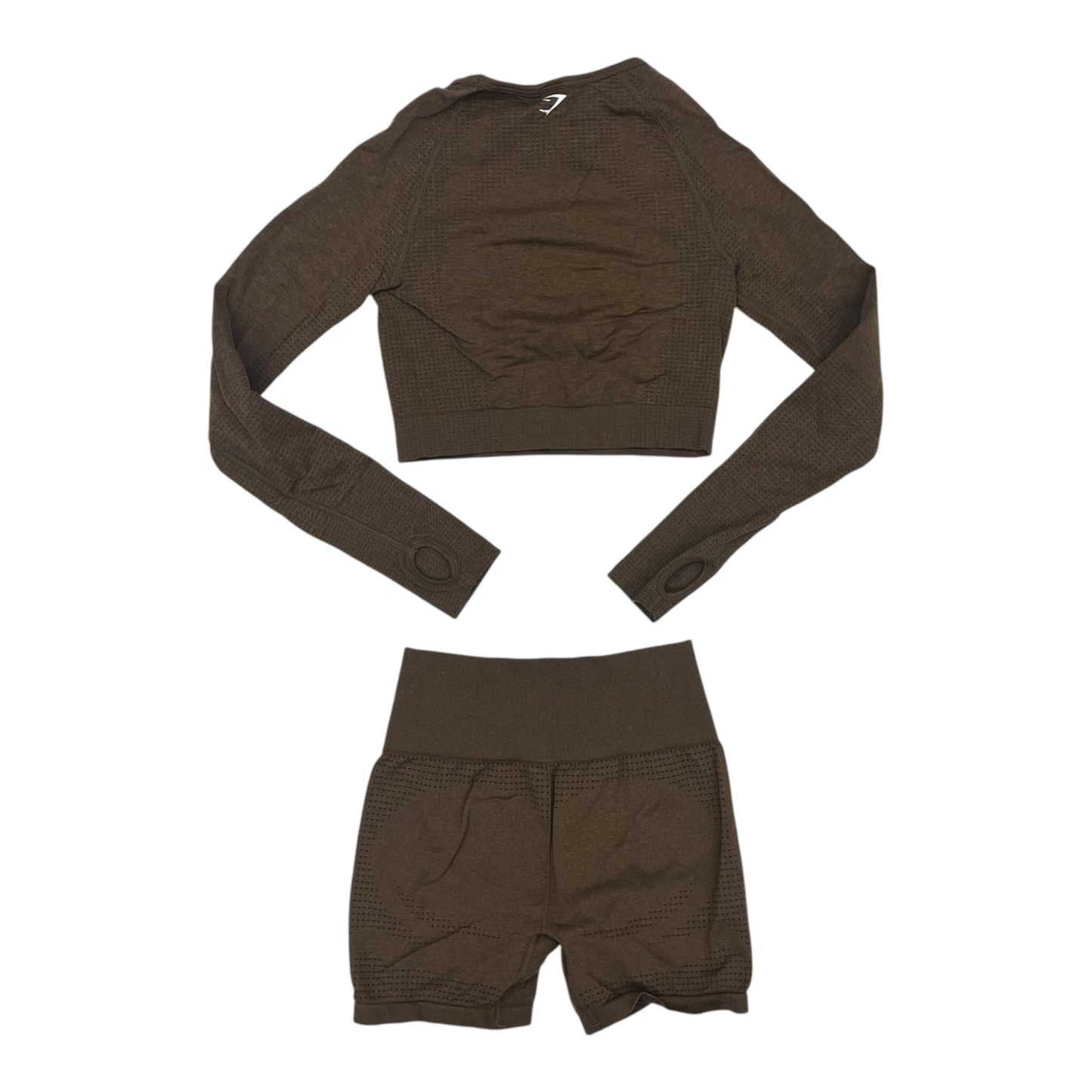 Athletic Shorts 2Pc By Gym Shark In Brown, Size:S
