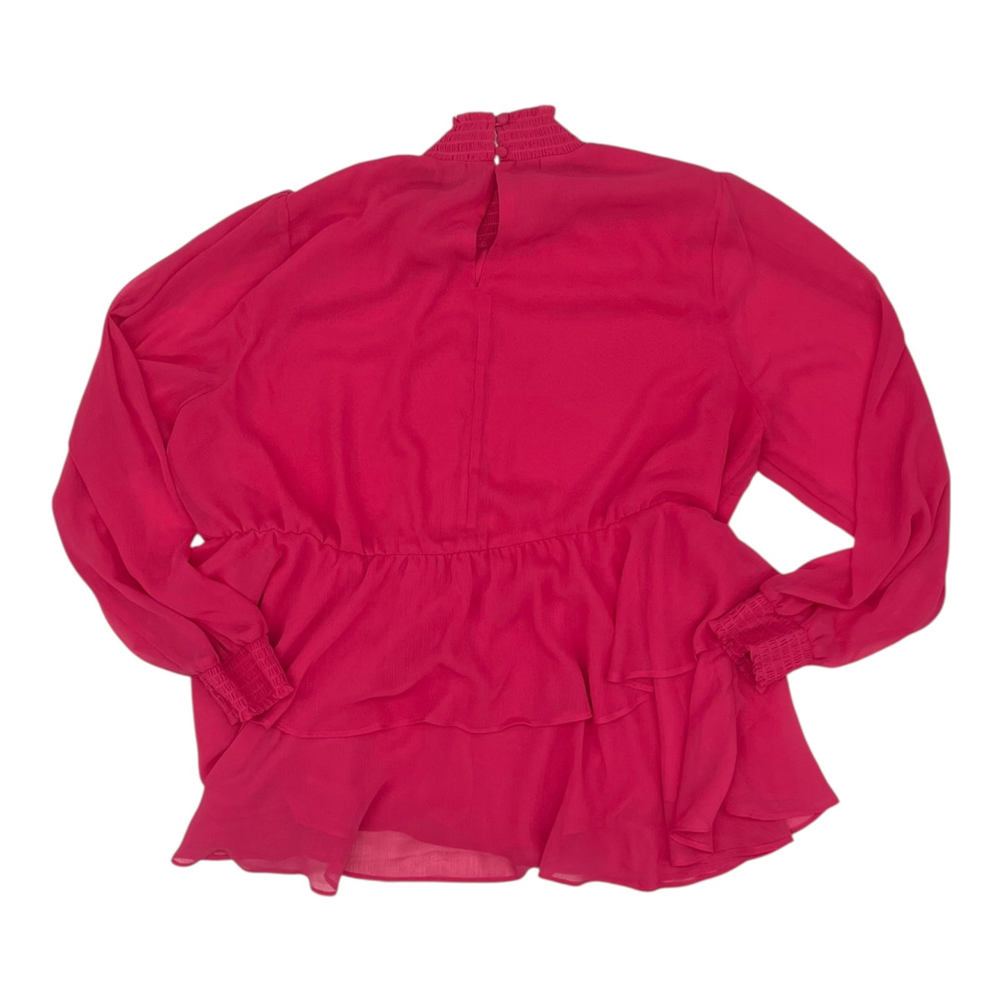 Blouse Ls By Torrid In Pink, Size:1X