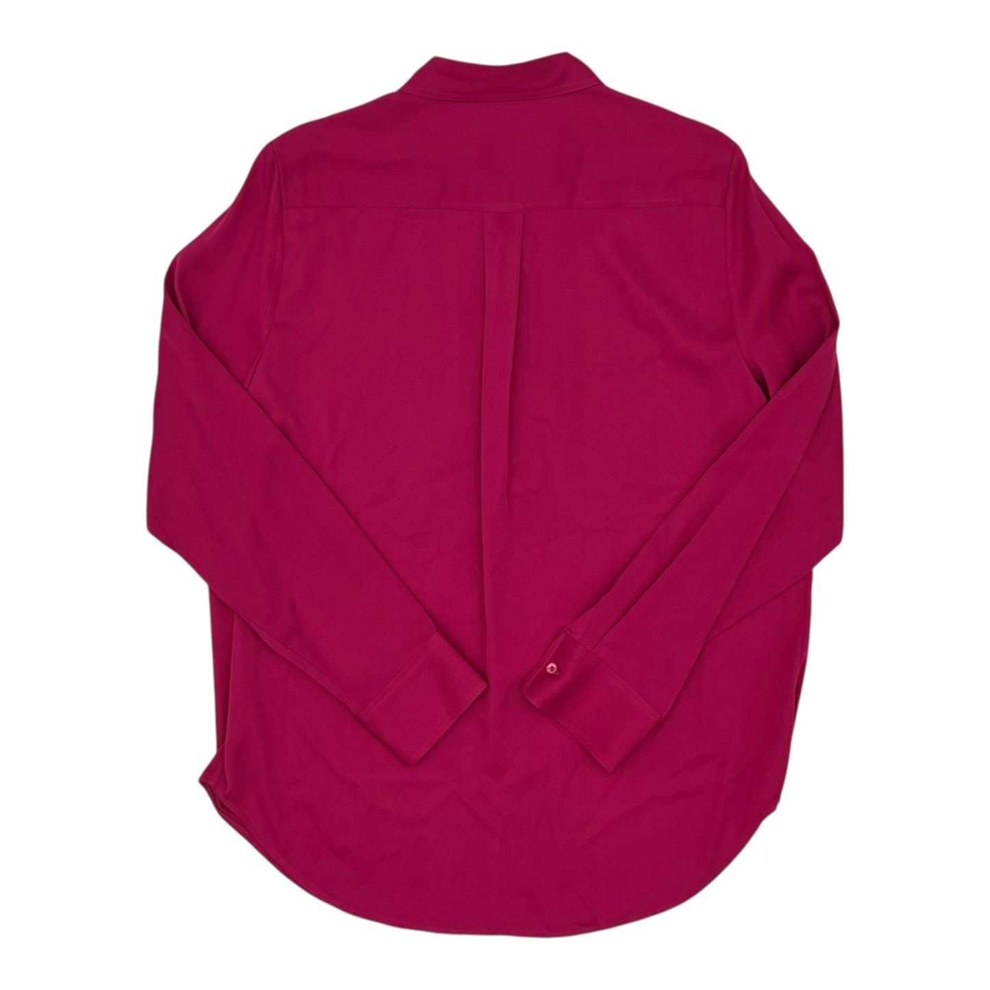 Blouse Ls By Quinn In Pink, Size:Xl