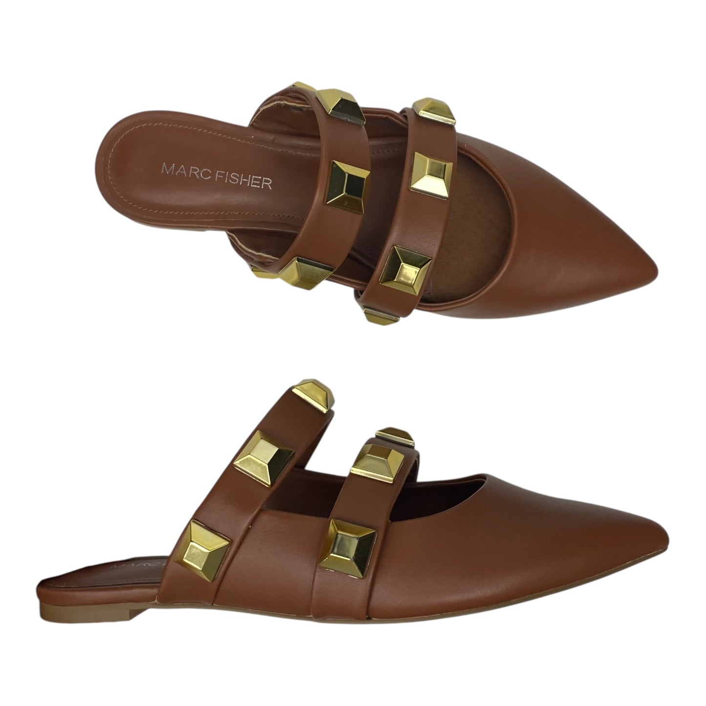 Shoes Flats By Marc Fisher In Brown, Size:6