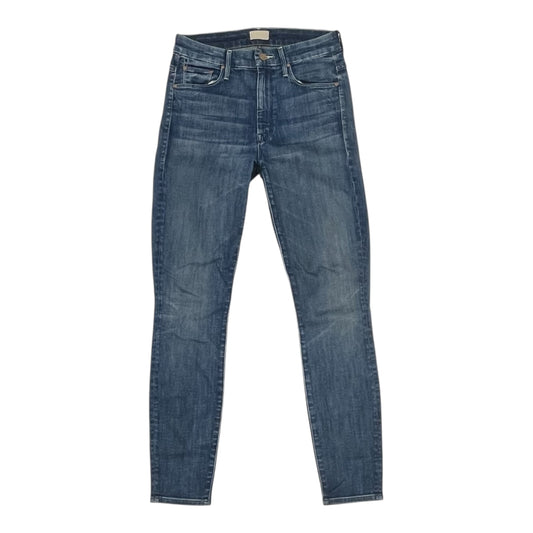 Jeans Skinny By Mother In Blue Denim, Size:2