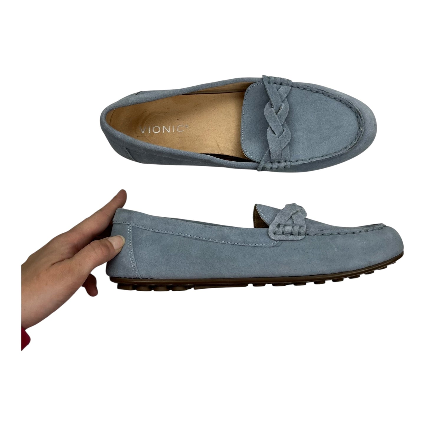 Shoes Flats By Vionic In Blue, Size:9