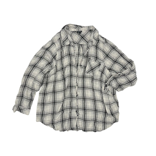 Top Ls By Torrid In Plaid Pattern, Size:4X