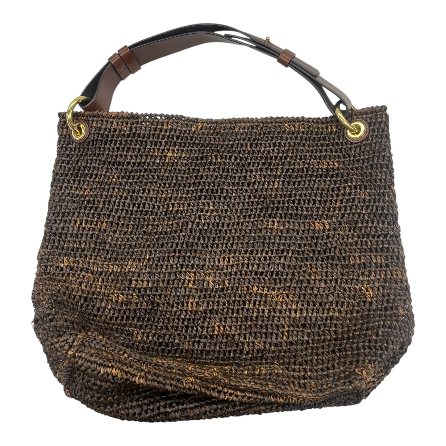 Handbag Designer By Michael Kors In Brown, Size:Medium