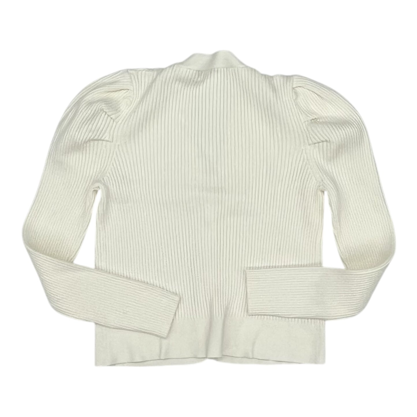Sweater Cardigan By Catherine Malandrino In Cream, Size:L