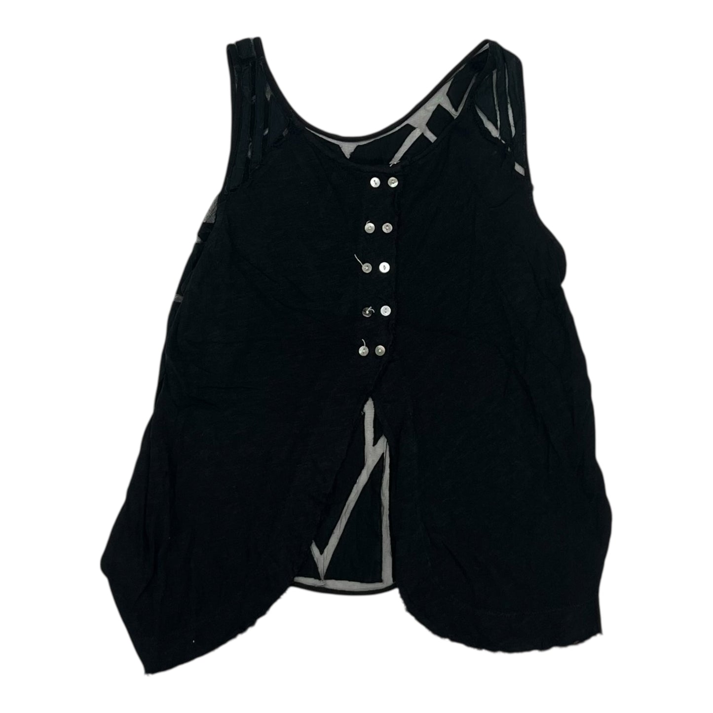 Tank Top By Free People In Black, Size:M