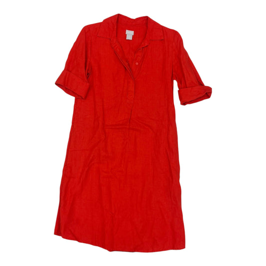 Dress Casual Short By Chicos In Red, Size:Xs