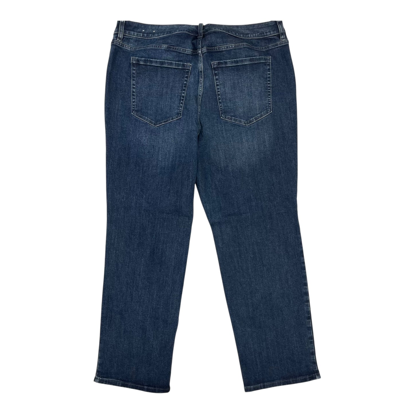 Jeans Straight By Lane Bryant In Blue Denim, Size:22