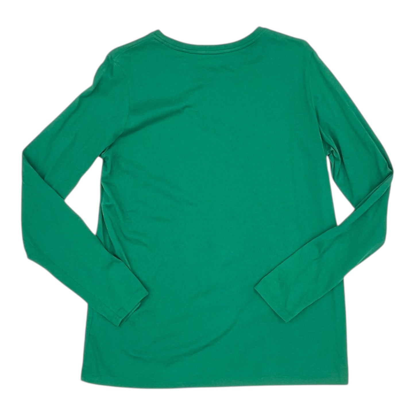Top Ls Basic By Lands End In Green, Size:M