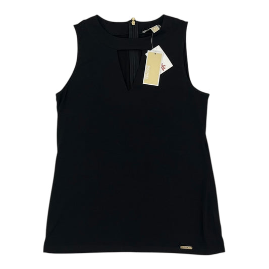 Top Sleeveless Designer By Michael Kors In Black, Size:M
