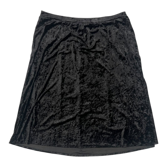 Skirt Midi By Terra & Sky In Black, Size:1X