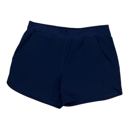 Athletic Shorts By Lands End In Blue, Size:1X