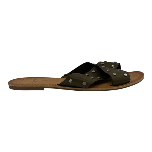Sandals Flats By Dolce Vita In Green, Size:8.5