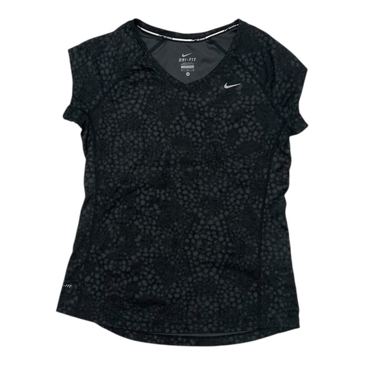 Athletic Top Ss By Nike Apparel In Grey, Size:M