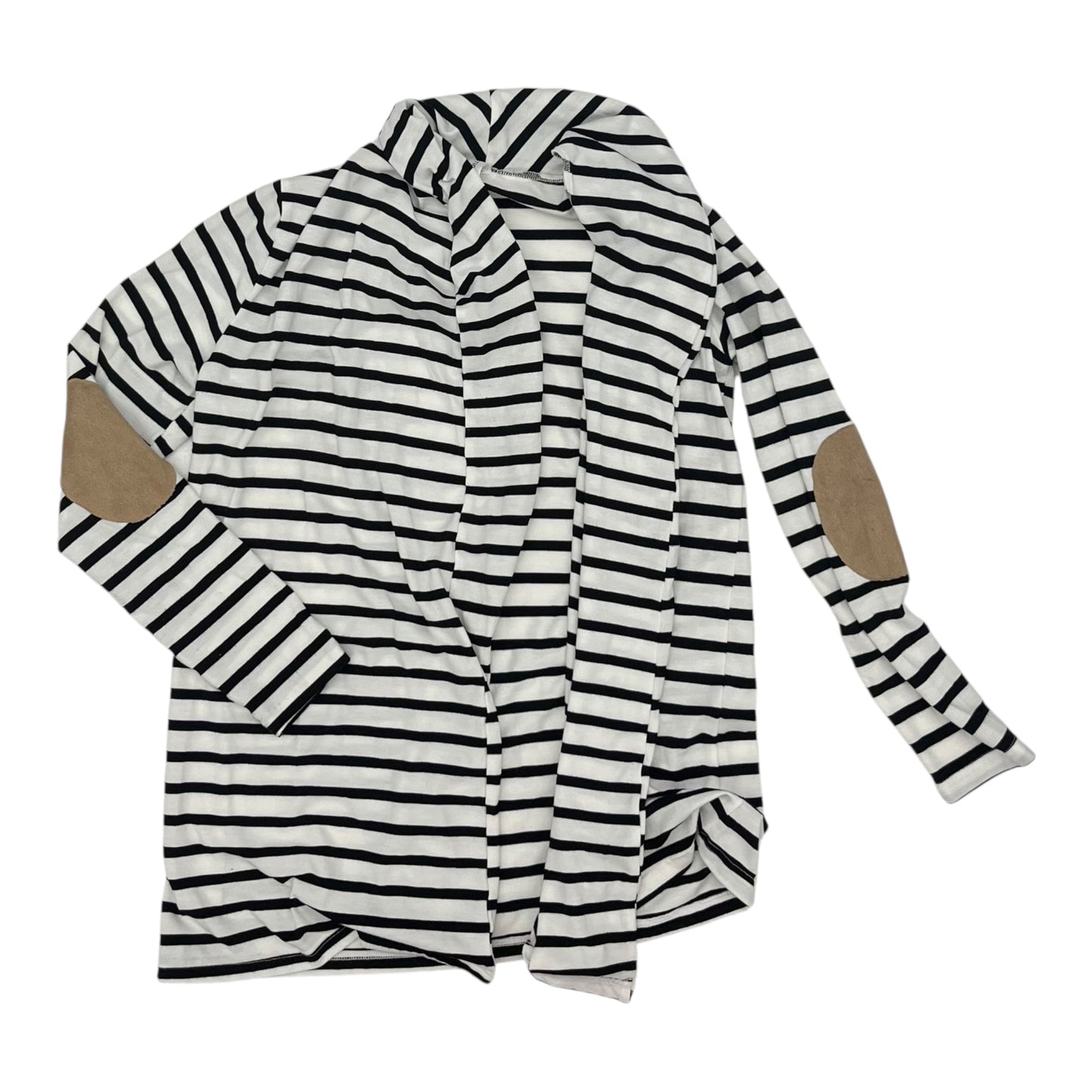 Cardigan By Tickled Teal In Black & White, Size:S