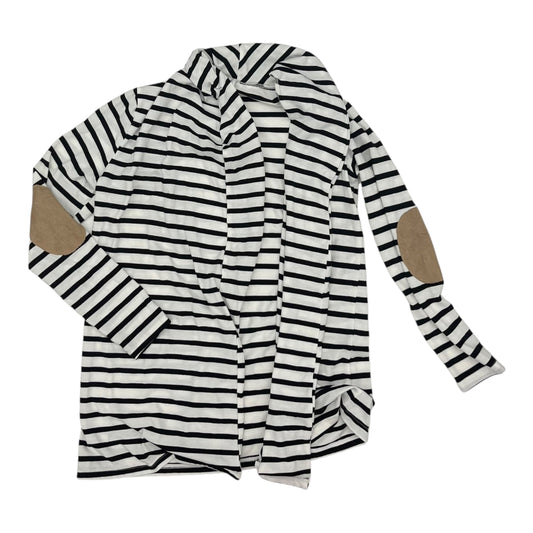 Cardigan By Tickled Teal In Black & White, Size:S