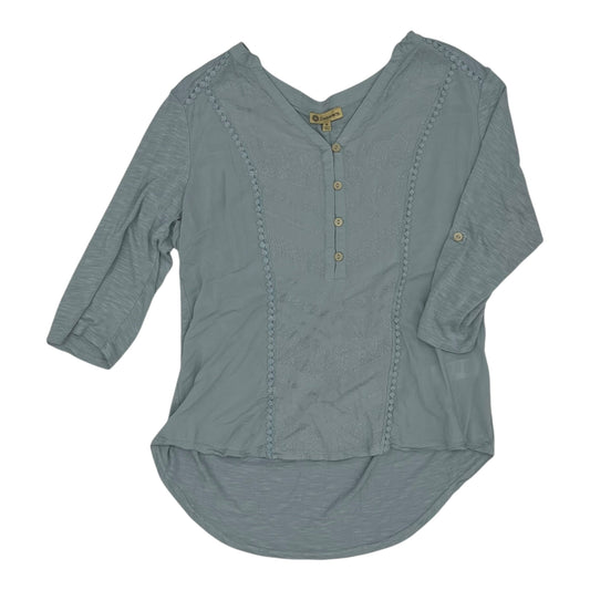 Top 3/4 Sleeve Basic By Democracy In Blue, Size:M
