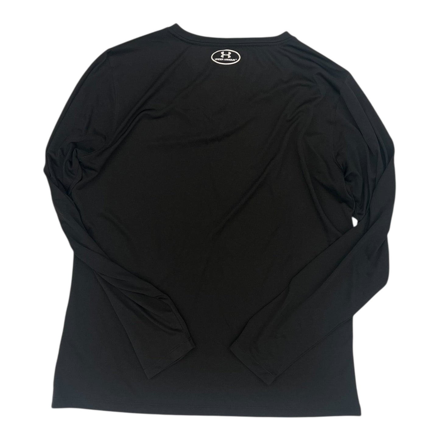 Athletic Top Ls Crewneck By Under Armour In Black, Size:Xxl