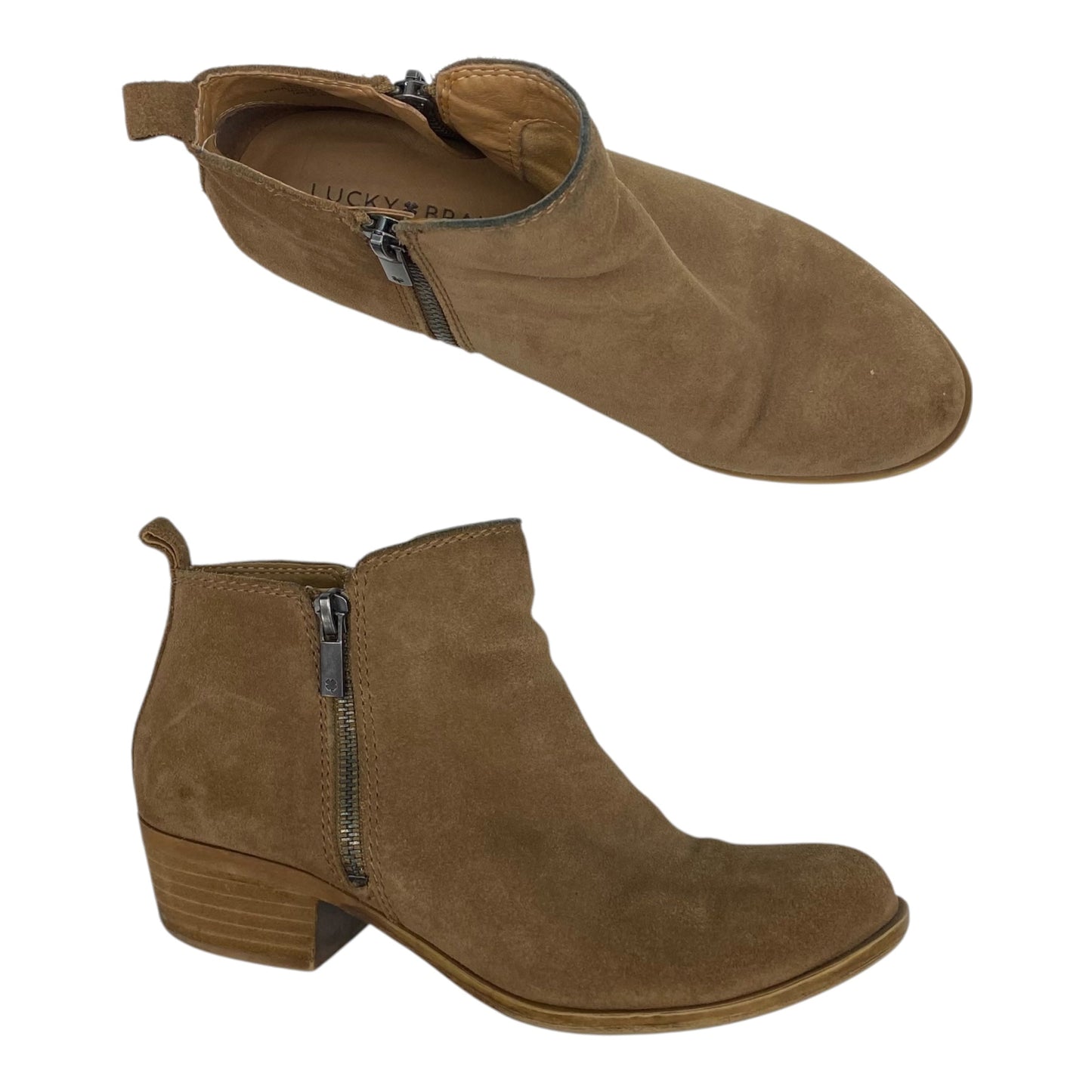 BOOTS ANKLE FLATS by AETREX In BROWN, Size: 7.5