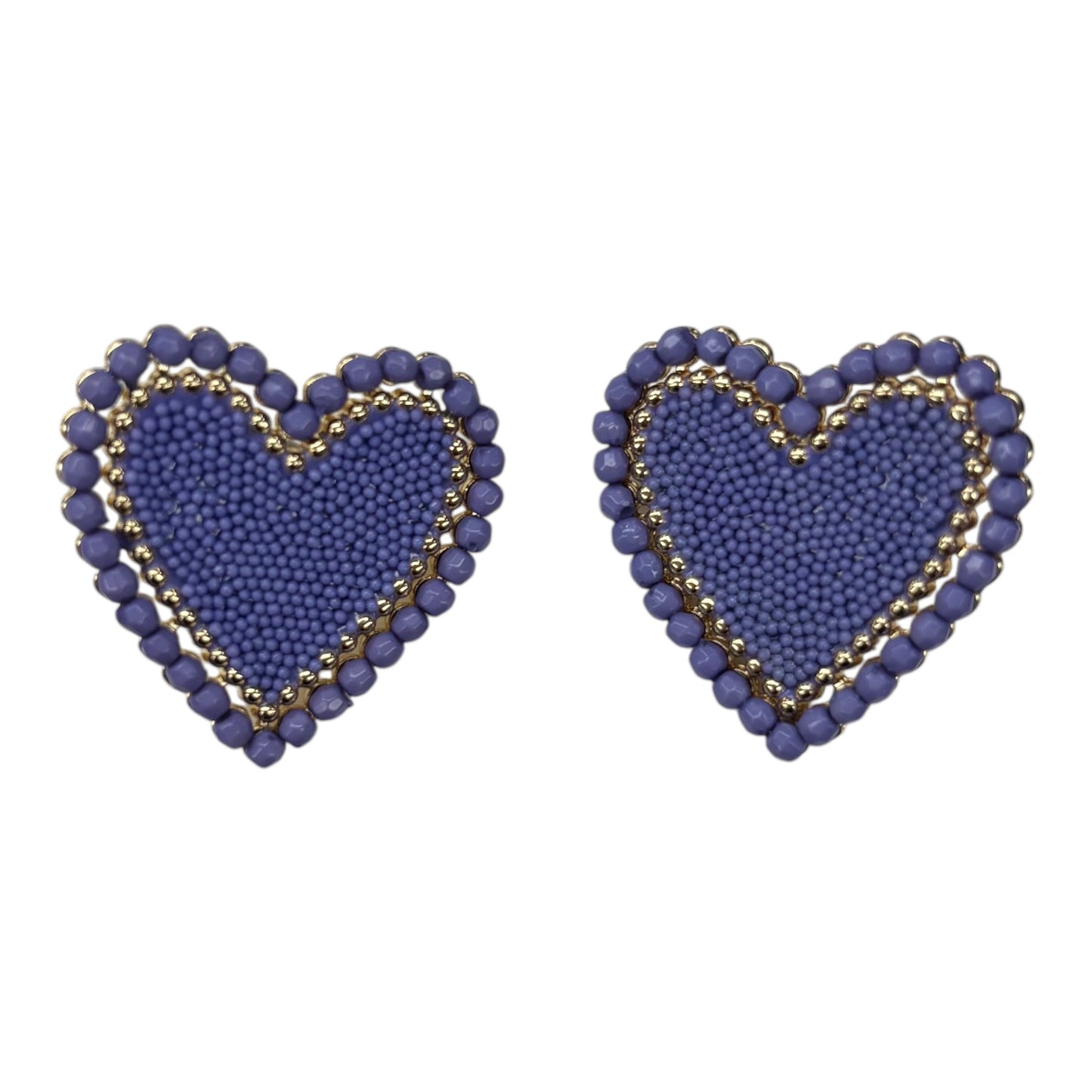 EARRINGS STUD by    CLOTHES MENTOR In PURPLE