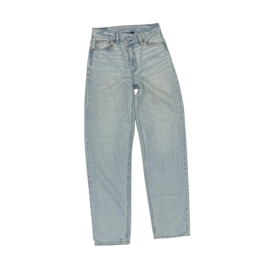 Jeans Straight By American Eagle In Blue Denim, Size:2