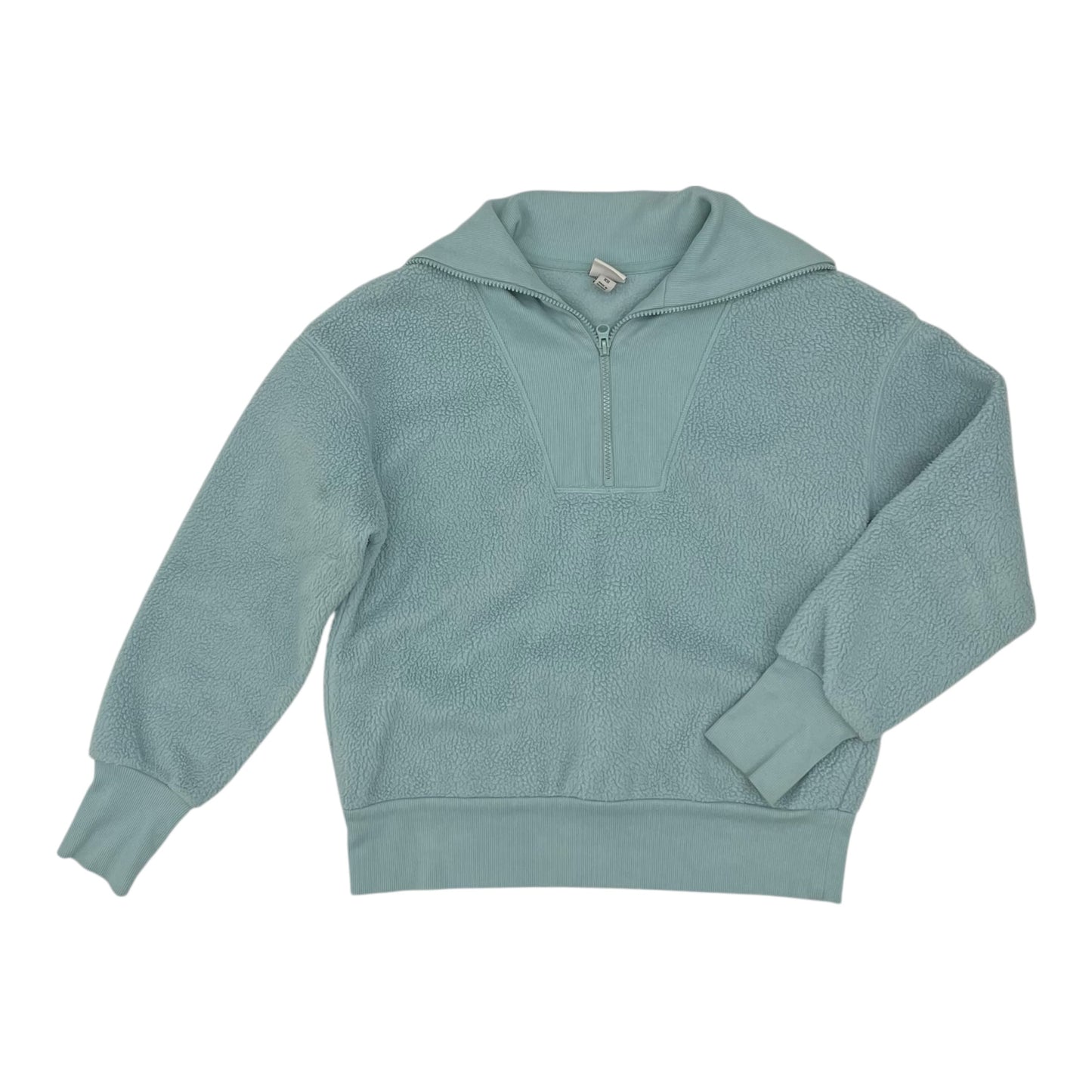 Sweatshirt Collar By A New Day In Blue, Size:Xs