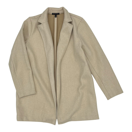Coat Peacoat By Banana Republic In Tan, Size:L