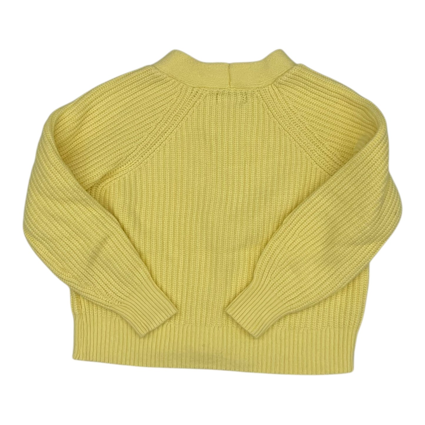 Sweater Cardigan By Old Navy In Yellow, Size:S