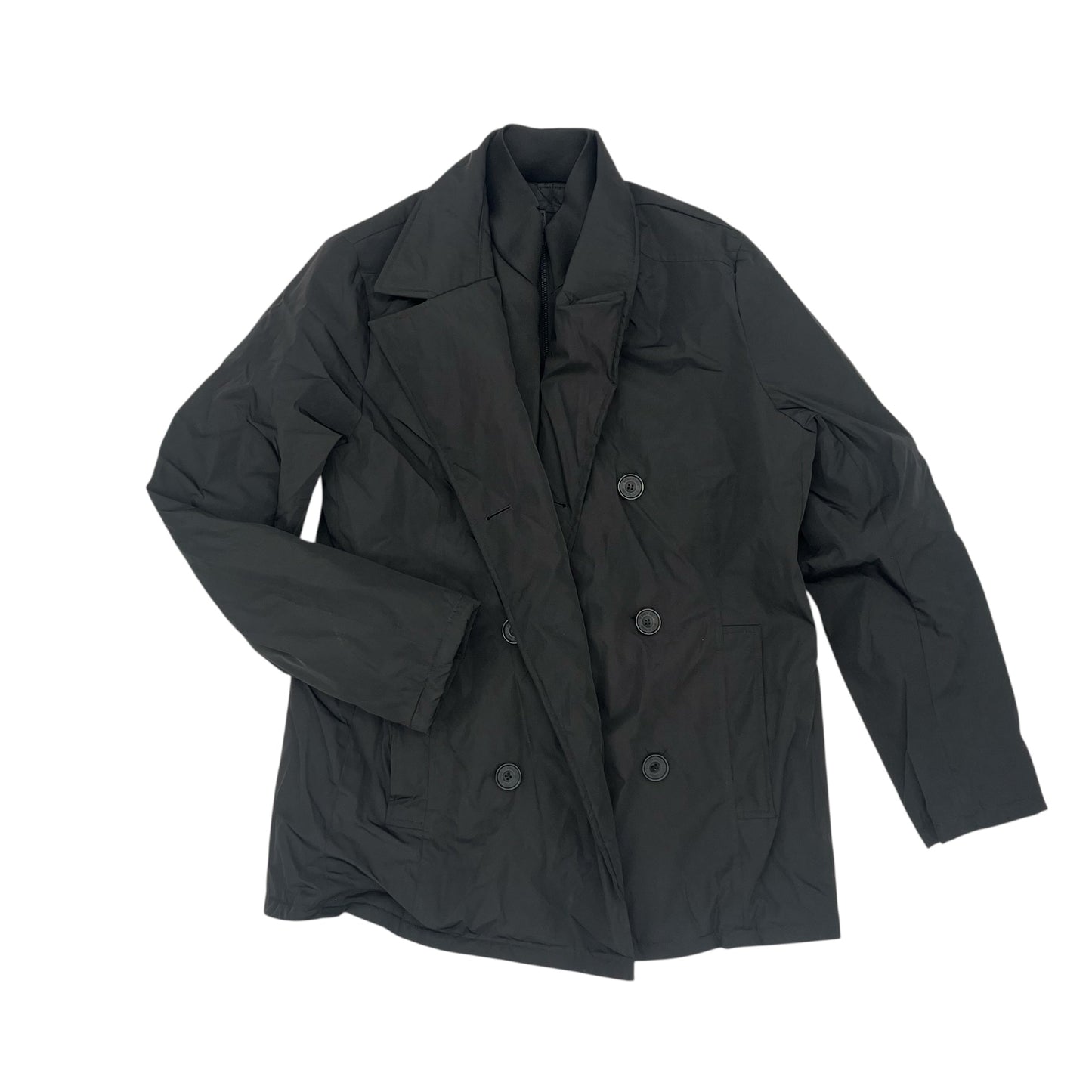Coat Puffer & Quilted By Kenneth Cole In Black, Size:M