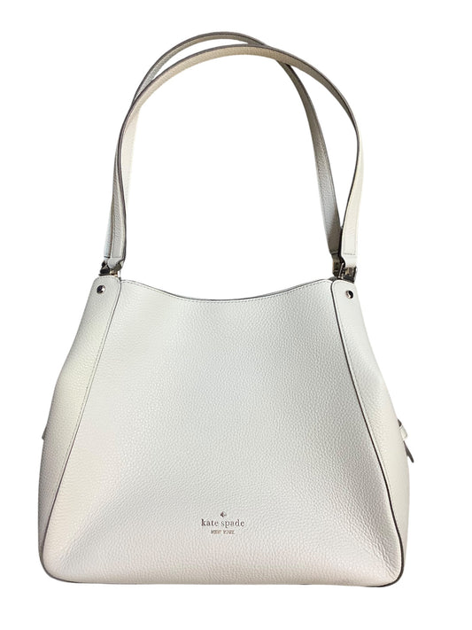 Handbag Designer By Kate Spade In Blue/grey/off white Size:Medium