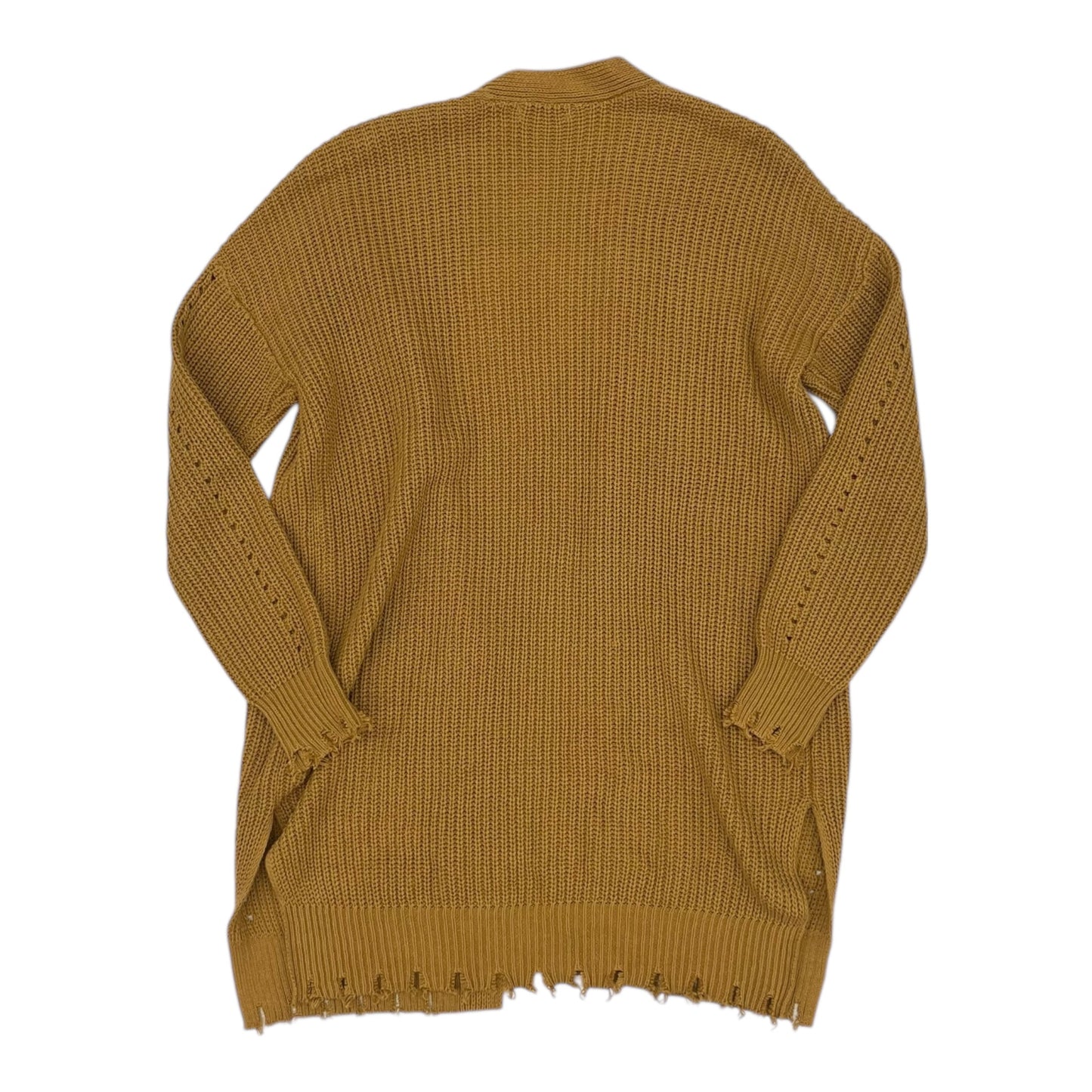 Sweater Cardigan By Maurices In Yellow, Size:Xs