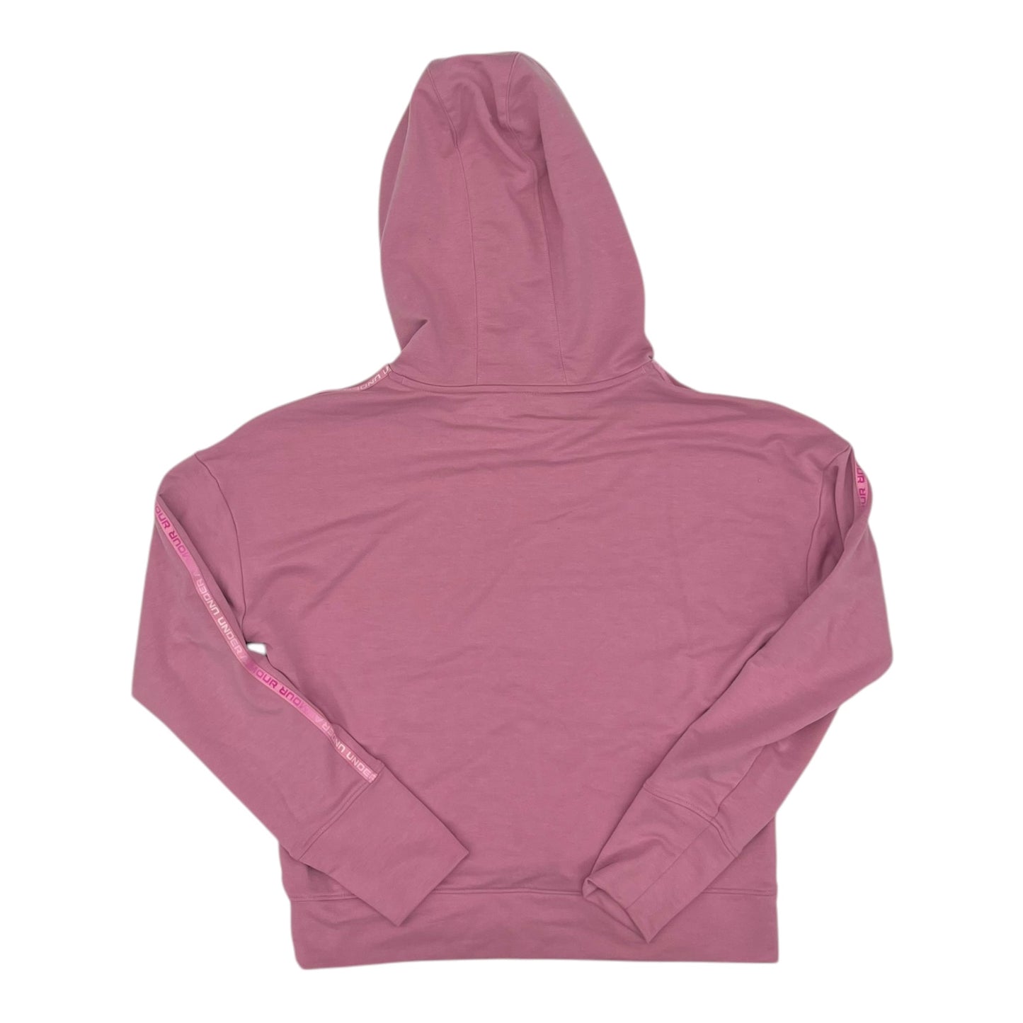 Athletic Top Ls Hoodie By Under Armour In Pink, Size:Xs